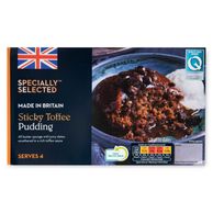 Indulgent Sticky Toffee Pudding 450g Specially Selected